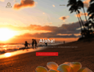 alohaimmigration.com screenshot
