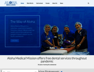 alohamedicalmission.org screenshot