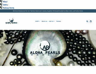 alohapearls.com screenshot