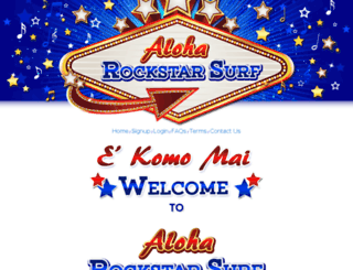 aloharockstarsurf.com screenshot