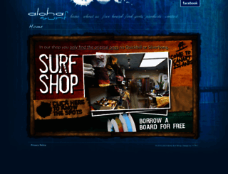 alohasurfgrancanaria.com screenshot