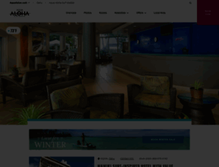 alohasurfhotelwaikiki.com screenshot