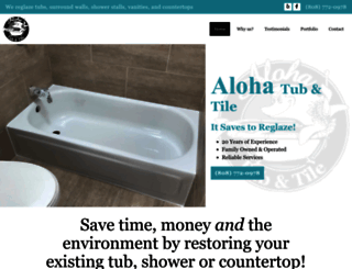 alohatubandtile.com screenshot