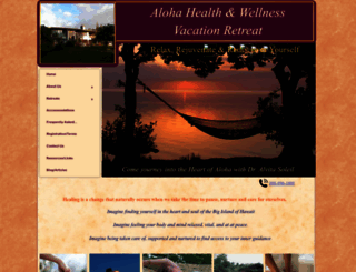 alohawellnessretreat.com screenshot