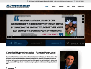 alohypnotherapy.com screenshot