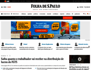 alonegocios.folha.com.br screenshot
