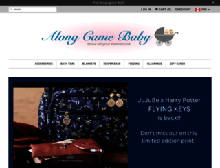 alongcamebaby.ca screenshot