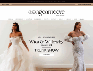 alongcameeve.com screenshot