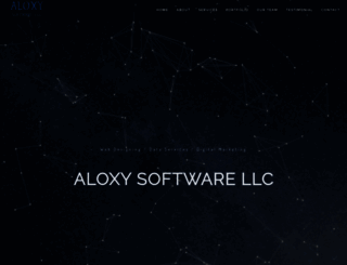 aloxysoftwarellc.com screenshot