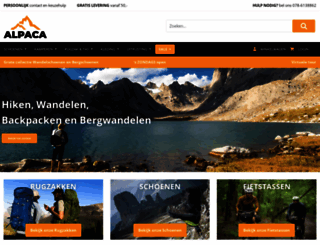 alpaca-buitensport.nl screenshot