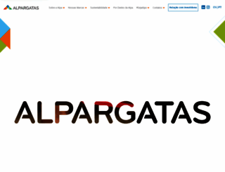 alpargatas.com.br screenshot