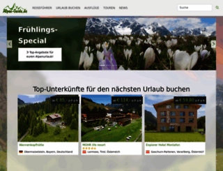 alpen-guide.de screenshot