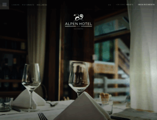 alpen-hotel.it screenshot