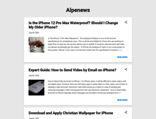 alpenews.com screenshot