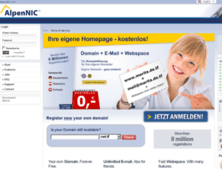 alpennic.com screenshot