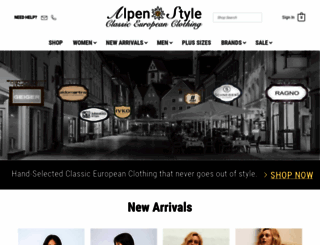 alpenstyle.com screenshot