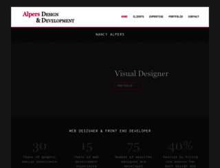 alpersdesign.com screenshot