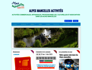 alpes-mancelles.org screenshot