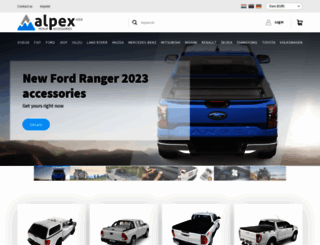 alpex4x4.com screenshot