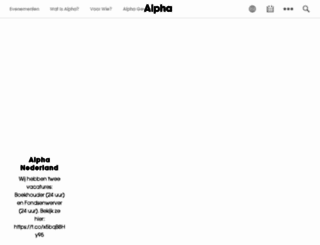 alpha-connect.nl screenshot