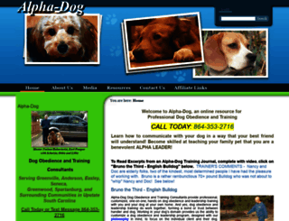 alpha-dog.org screenshot