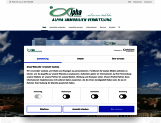 alpha-immo.de screenshot