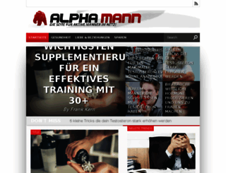 alpha-mann.com screenshot
