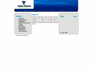 alpha-pharma.com screenshot