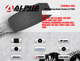 alpha-tires.com screenshot