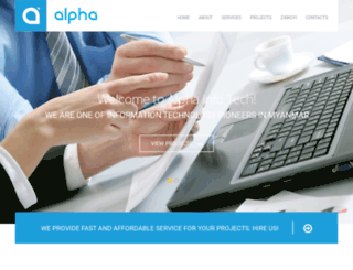 alpha.com.mm screenshot