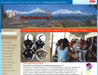 alpha.losthorizon-nepal.com screenshot