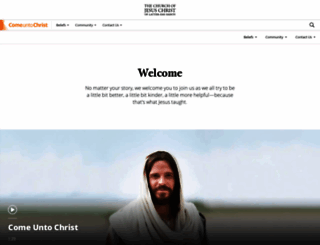 alpha.mormon.org screenshot