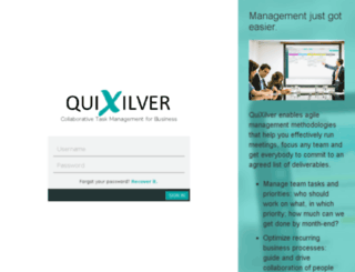 alpha.quixilver.com screenshot