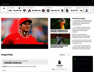 alpha.sportsline.com screenshot