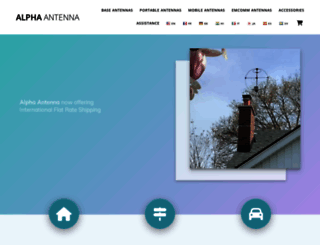 alphaantenna.com screenshot