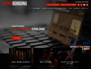 alphabailbond.com screenshot