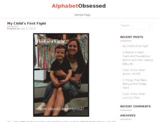 alphabetobsessed.com screenshot