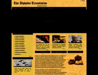 alphabettranslation.com screenshot