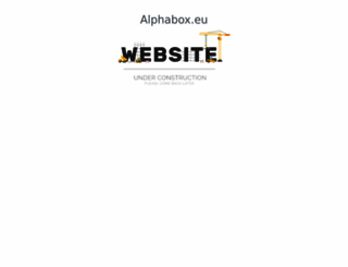 alphabox.eu screenshot