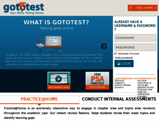 alphadev.gototest.com screenshot