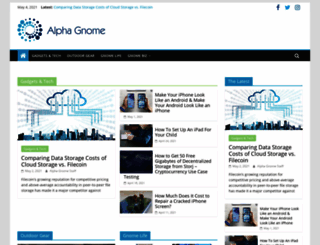 alphagnome.com screenshot