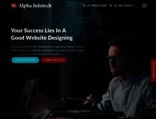 alphainfotech.net screenshot