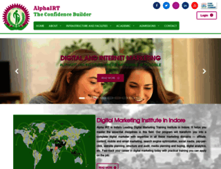 alphairt.com screenshot