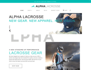 alphalacrosseinc.com screenshot