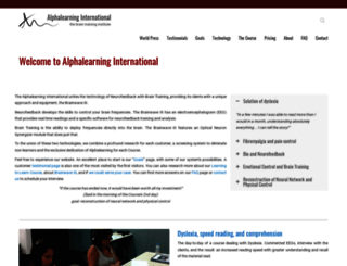alphalearning.com screenshot