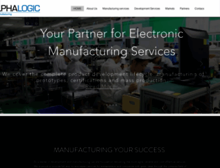 alphalogic-ems.com screenshot
