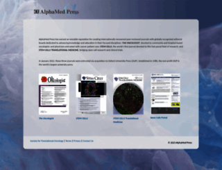 alphamedpress.org screenshot