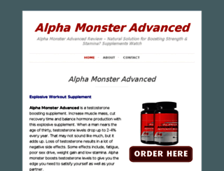 alphamonsteradvancedmuscle.wordpress.com screenshot