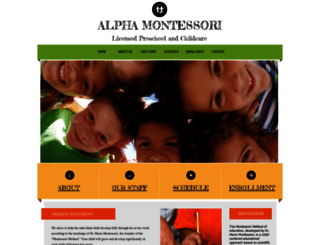 alphamontessoriseattle.com screenshot