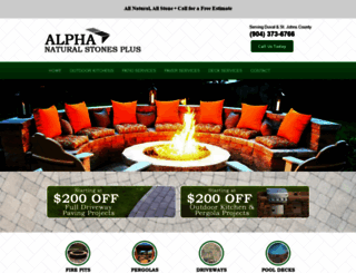 alphanaturalstone-fl.com screenshot